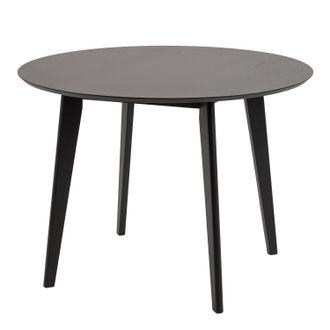 Furniture To Go Roxby Round Dining Table in Black