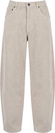 ottod'Ame Pantaloni Wide Leg - - Trousers - Donna - Beige - W32
