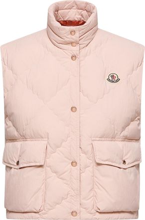 Moncler Moncler Biois Down Vest, Women, Pink, Size: 0