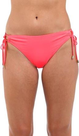 La Blanca Island Goddess Hipster Bikini Bottoms in Coral Reef at Nordstrom Rack, Size 14