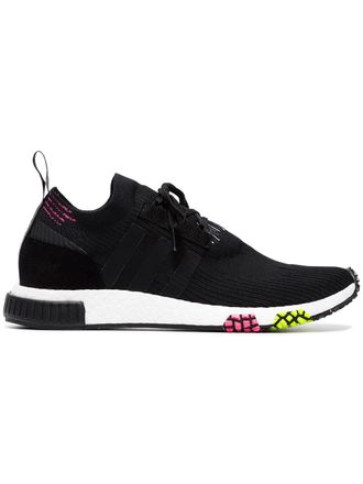 adidas Black NMD Racer Primeknit sneakers - Zwart