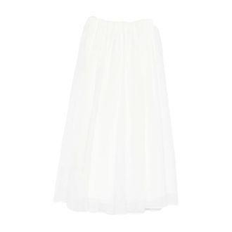Brunello Cucinelli Dames, Rokken, Wit, Maat: S Katoen