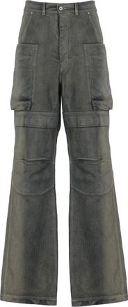Rick Owens Stefan Cargo - Heren - Flared Jeans - Grijs - W32 - Katoen - Jeans