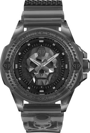Philipp Plein The $kull Synthetic Mens Grey Watch PWWAA0523 Silicone - One Size