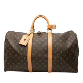 Louis Vuitton Pre-owned Weekend Bags, unisex, Brown, Size: ONE SIZE Pre-owned Weekend Bag