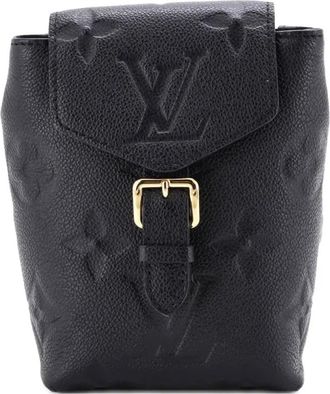 Louis Vuitton Tiny Monogram Empreinte Giant backpack - Zwart