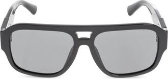 Dolce & Gabbana Dg 4506 Zonnebril - Heren - Zonnebrillen - Grijs - 58 MM - Nylon - Accessoires