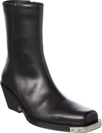 Sportmax Ausonia Leather Bootie