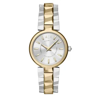 A|X Armani Exchange Audora Quartz Silver Dial Ladies Watch AX4406