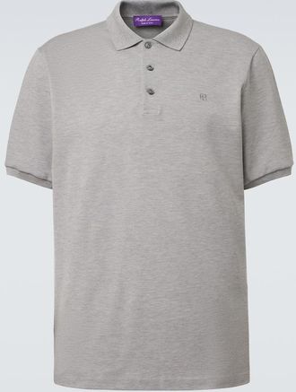 Ralph Lauren Purple Label Cotton piqu&eacute; polo shirt