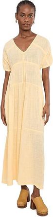 Xcvi Ignatz Dress Womens Dress Lunaria : LG (US 12-14), Cotton