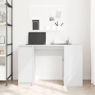 Berkfield Home Durable Desk White 120x42x76 cm Engineered Wood | Size: 120 x 42 x 76 cm