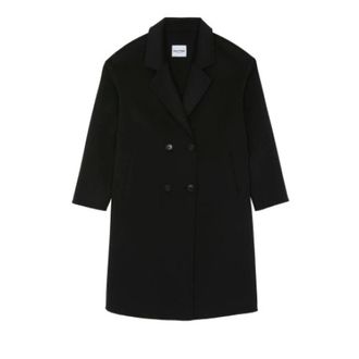 Kujten Abrigo Kaku - Coats - Mujer - Negro - M