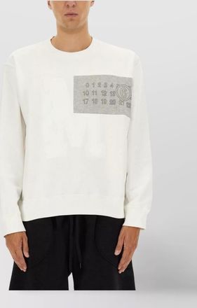 Maison Margiela cotton logo sweatshirt