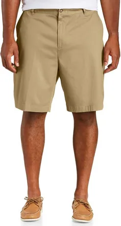 Nautica Big & Tall Deck Stretch Shorts in Tuscan Tan at Nordstrom, Size 50