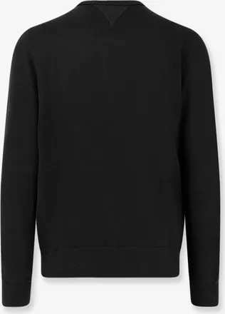 Polo Ralph Lauren Mens Sweater Cotton-Blend Black Sweatshirts