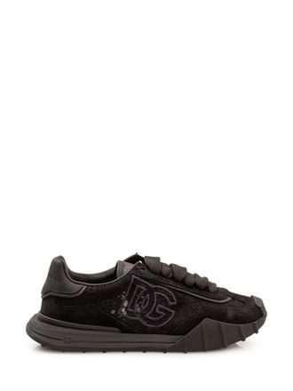 Dolce & Gabbana Black Logo Sneakers