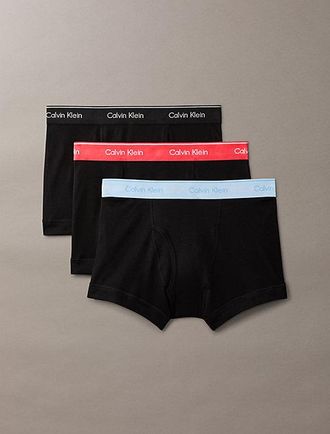 Calvin Klein 3 Pack Trunks - Cotton Classics