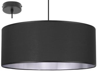 OEM L&aacute;mpara Colgante Elegante Con Pantalla Interior Plateada