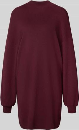 Vero Moda Loose Fit Strickkleid aus Viskose-Mix Modell NANCY in Bordeaux, Gr&ouml;&szlig;e S