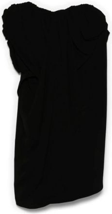 Vivienne Westwood Kleedjes, Dames, Zwart, S, Polyester, Zwarte Mini Jurk