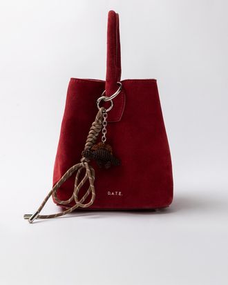 D.A.T.E. paniere bag suede red