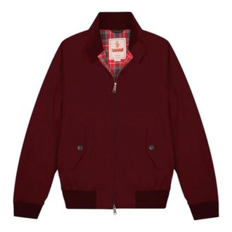 Baracuta Jassen, Heren, Rood, XL, Katoen, G9 Harrington Blouson