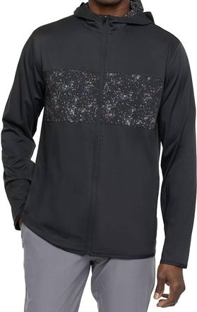 Travis Mathew Splatter Tech Hoody In Black