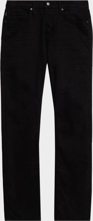 Tom Ford Mens Stretch-Twill Straight-Fit Pants