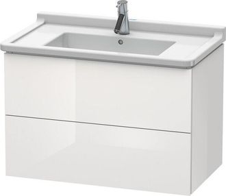 Duravit Duravit - L-cube Mueble De Pared, 2 Cajones, 820mm, Para Starck 3