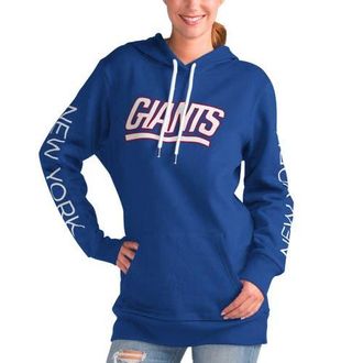 G-III 4Her by Carl Banks Womens G-III 4Her by Carl Banks Royal New York Giants Extra Inning Pullover Hoodie at Nordstrom, Size Xx-Large