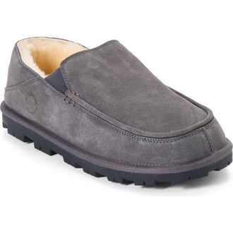 Dearfoams Fireside Shepparton Water Repellent Loafer in Grey at Nordstrom, Size 10