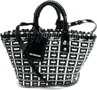 Balenciaga Pre-owned Handbags, female, Black, Size: ONE SIZE Pre-owned Fabric balenciaga-bags