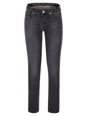 7 For All Mankind Vaqueros pitillo de talle bajo de 7 For All Mankind