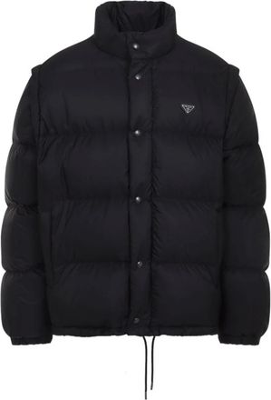 Prada Hombre, Chaquetas, Negro, Talla: XL