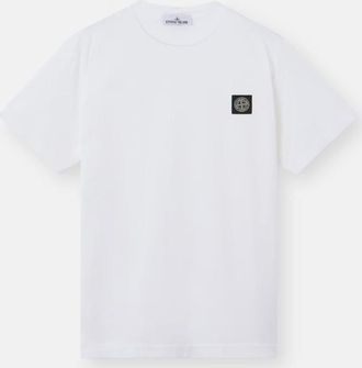Stone Island T-Shirt With Compass Patch