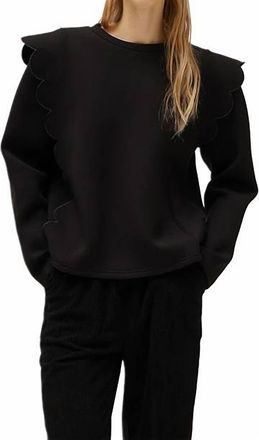 Compa&ntilde;&iacute;afant&aacute;stica Wave Sweatshirt In Black