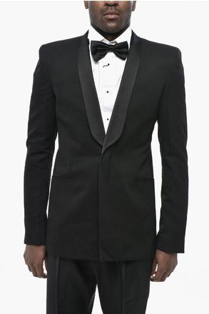 Givenchy Slim-Fit Blazer with Satin Shawl Lapel size 48