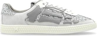 Amiri Glitter Pacific Bones Sneakers - Dames - Sneakers - Grijs - 39 EU - Leer - Schoenen