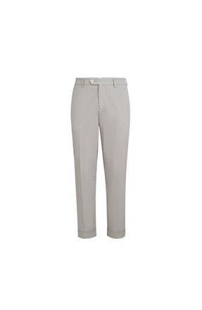 Brunello Cucinelli Comfort gabardine trousers in Light Grey at Nordstrom, Size 48 It