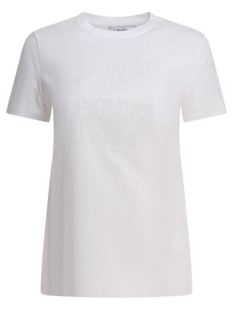 Max Mara Womens Maxmarabesque T-shirt - White Cotton - Size X-Small
