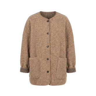 &Acirc;m&egrave; Mujer, Chaquetas, Beige, Talla: ONE Size