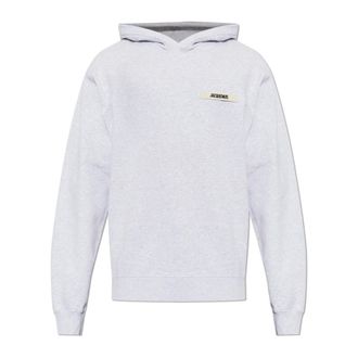 Jacquemus Heren, Sweatshirts & Hoodies, Grijs, Maat: XL Katoen