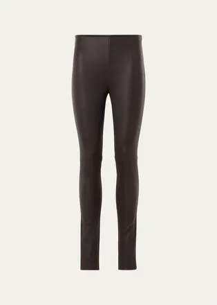 Akris Fancy Mix Media Legging Pants