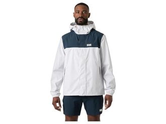 Helly Hansen Vancouver Rain Jacket Mens Clothing Nimbus Cloud 1 : 2XL, Polyamide/Polyester
