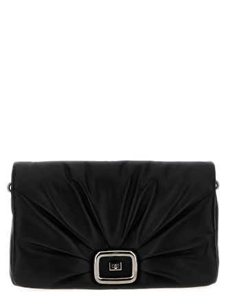 Roger Vivier Womens Viv Choc Large Shoulder Bag