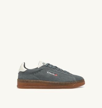 Autry DALLAS LOW SNEAKERS IN SUEDE COLOR ASH AND MARSHMALLOW