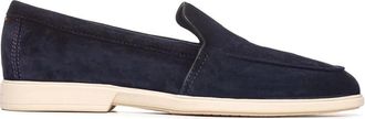 Santoni Stijlvolle Loafers voor Mannen - Heren - Loafers - Blauw - 41 EU - Schoenen