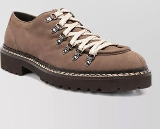 Doucal's leather low-top sneakers