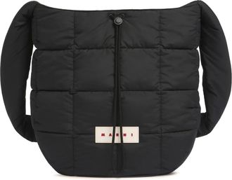 Marni Gewatteerde schoudertas - Zwart